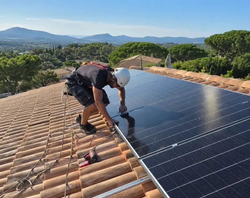 Installateur panneaux solaires Verteillac — pose photovoltaïque sur toiture