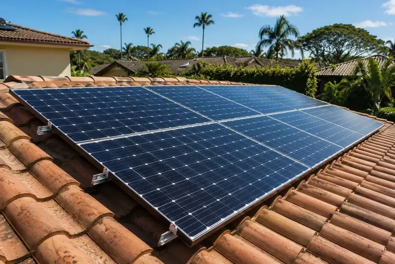 Installation de panneaux solaires à Verteillac